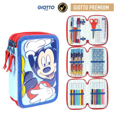 Plumier Giotto Mickey Disney triple